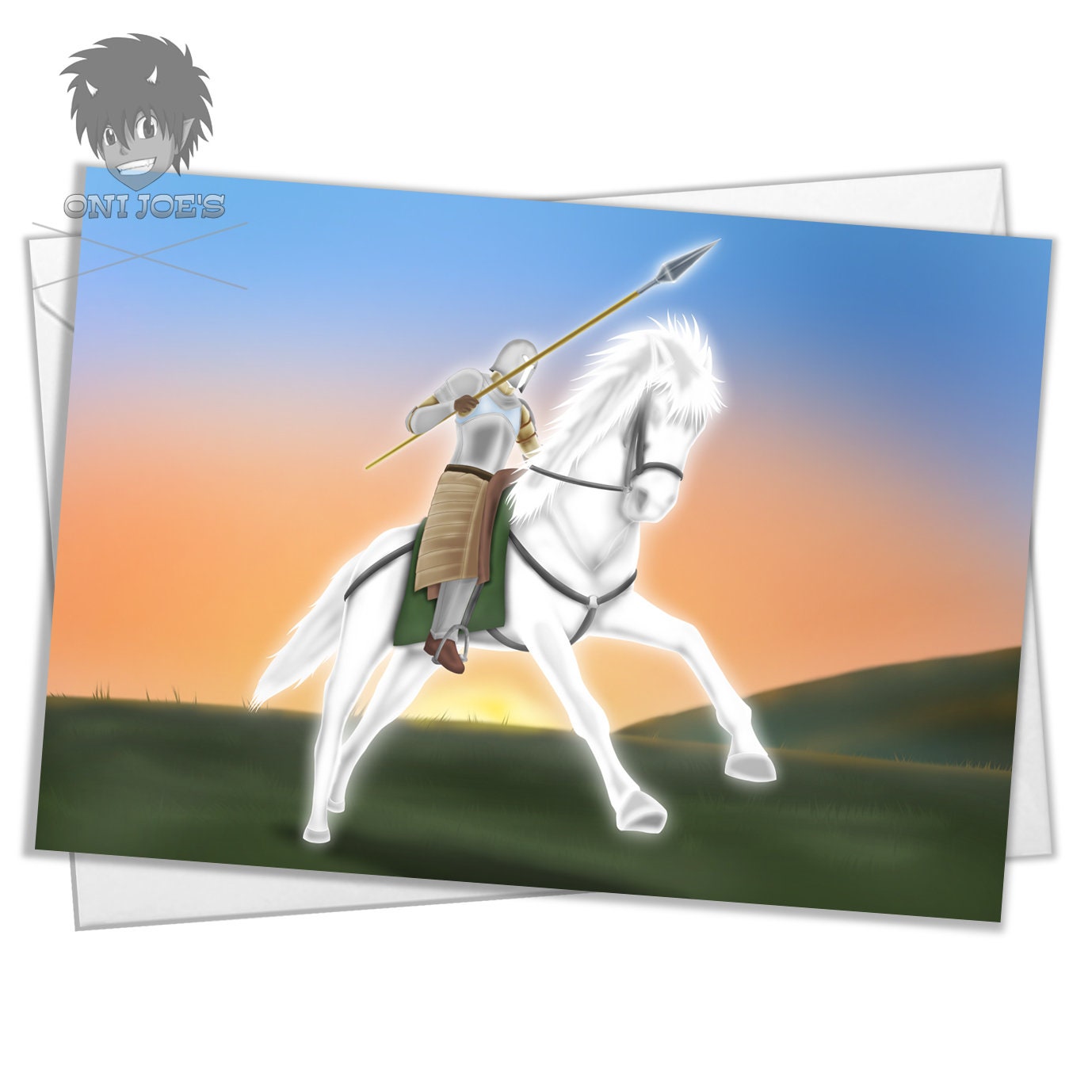 Greeting Card - The Knight